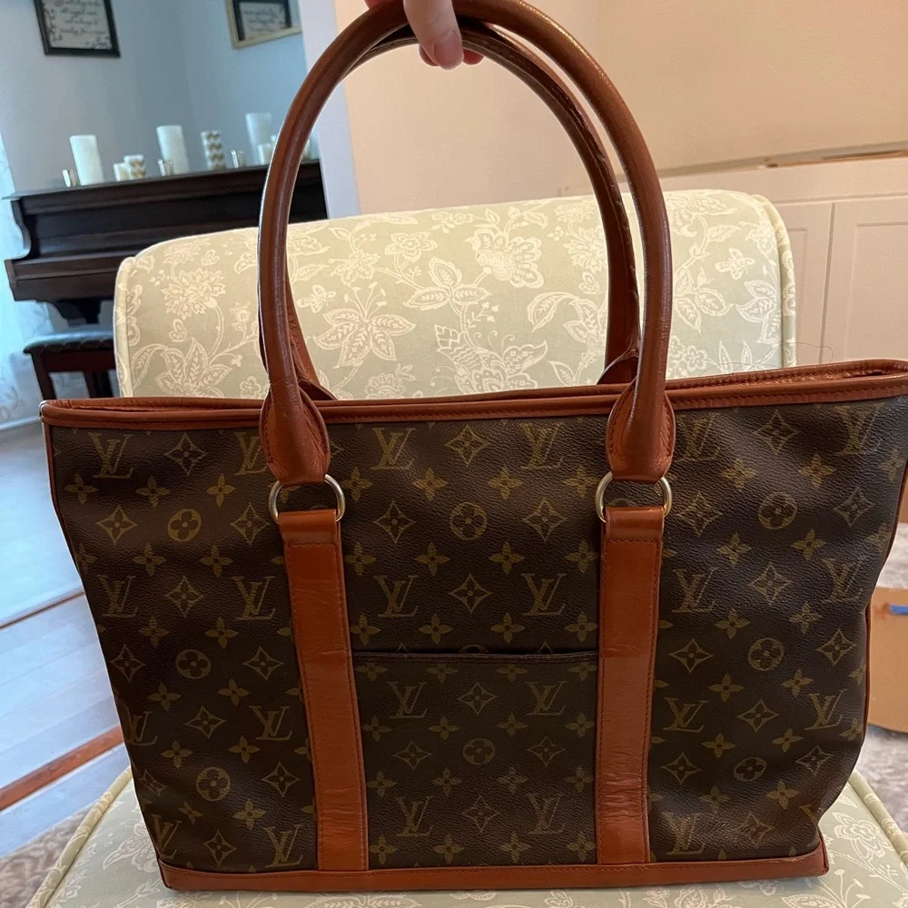 Louis Vuitton Vintage Sac Bag Large Monogram Weekend Tote - Picture 3 of 13